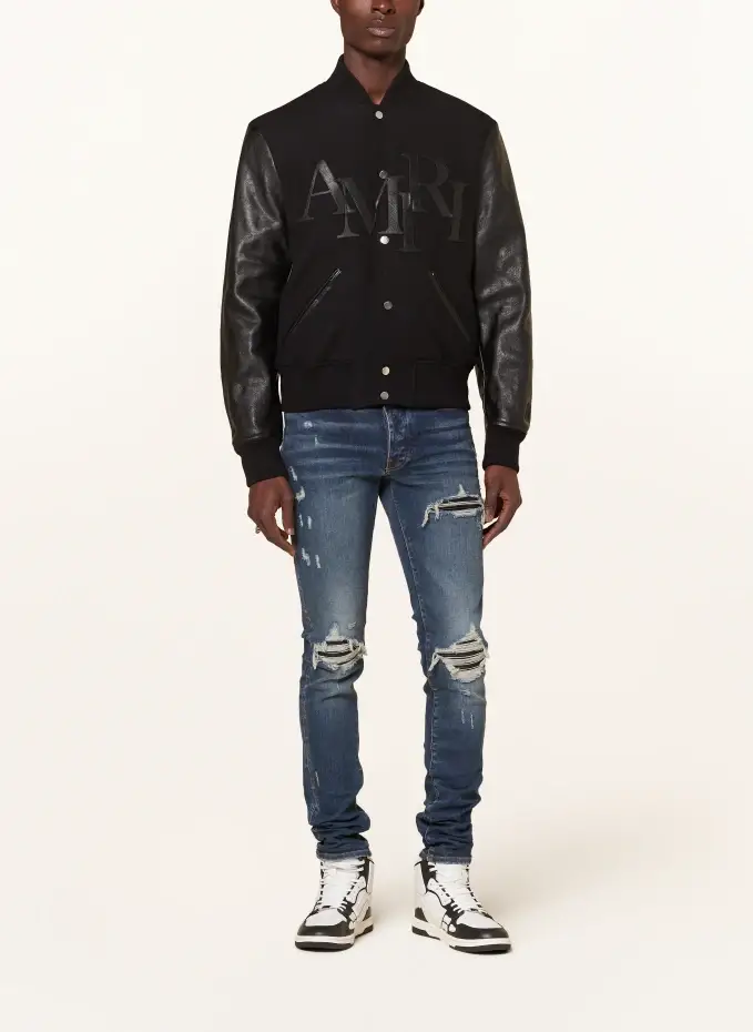 AMIRI Blouson Im Materialmix