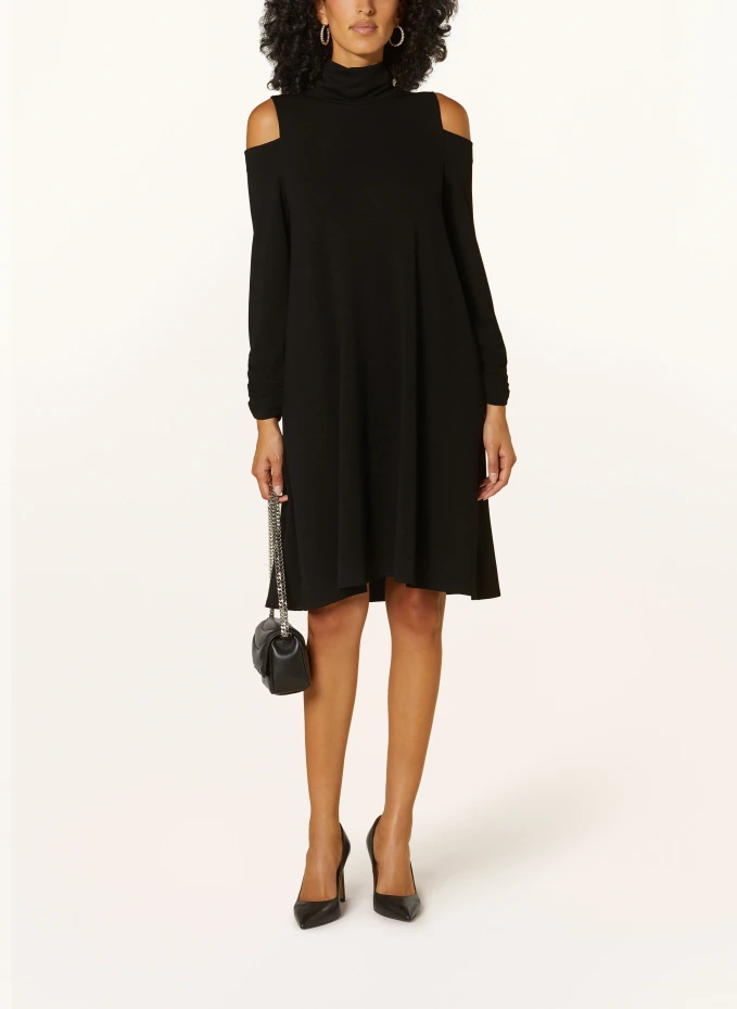 Ana Alcazar Cold-Shoulder-Kleid Aus Jersey