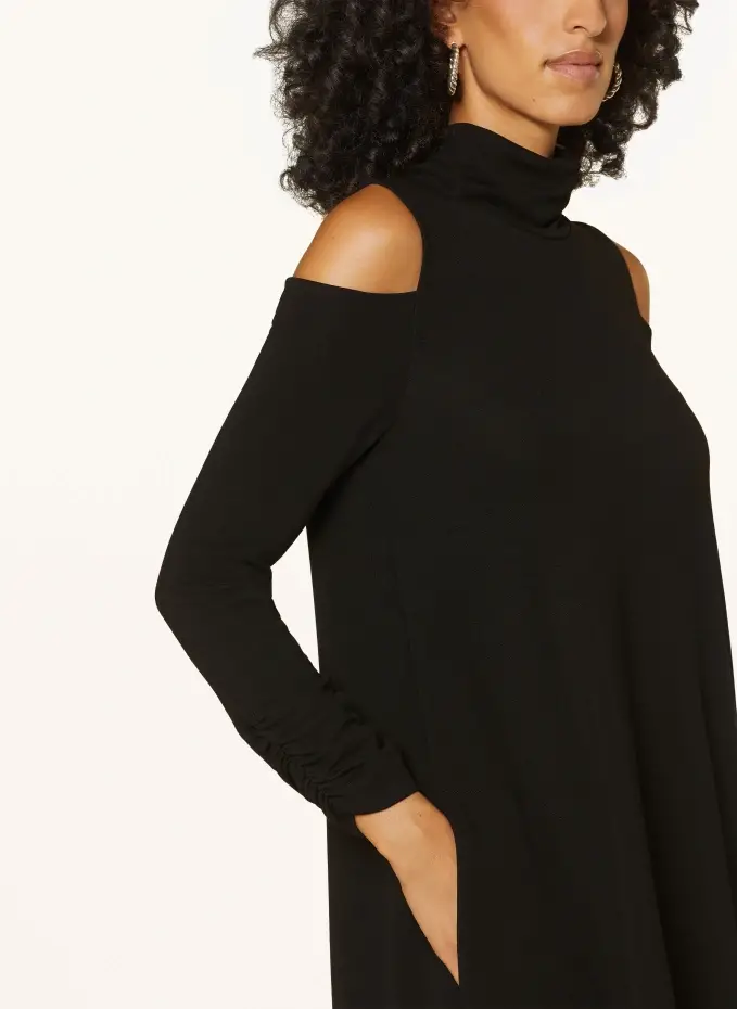 Ana Alcazar Cold-Shoulder-Kleid Aus Jersey
