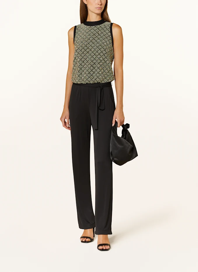 Ana Alcazar Jumpsuit Mit Glitzergarn