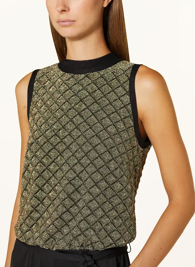 Ana Alcazar Jumpsuit Mit Glitzergarn