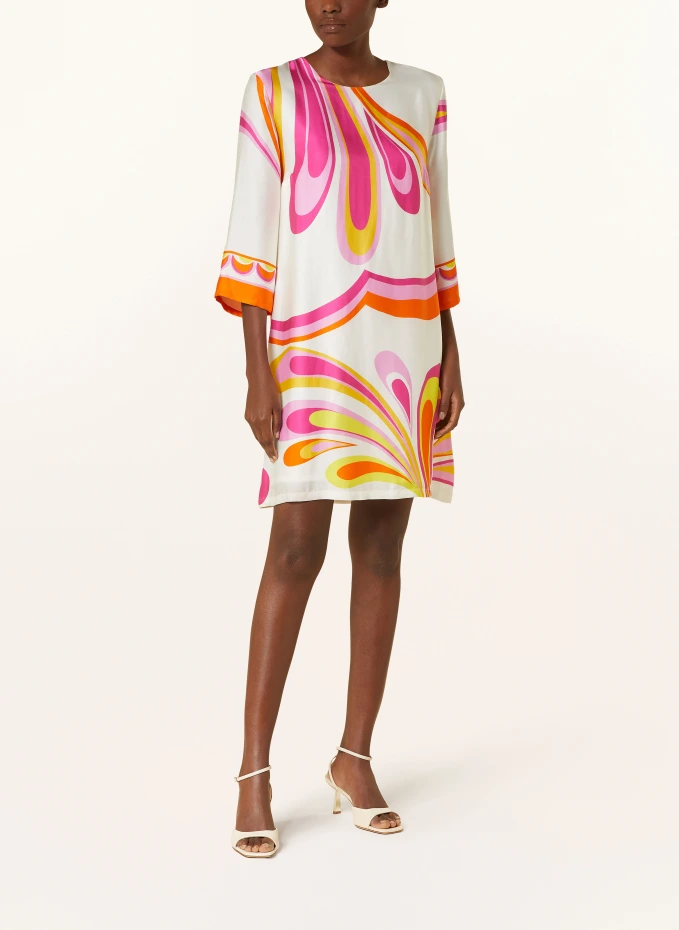 Ana Alcazar Satinkleid Mit 3/4-Arm