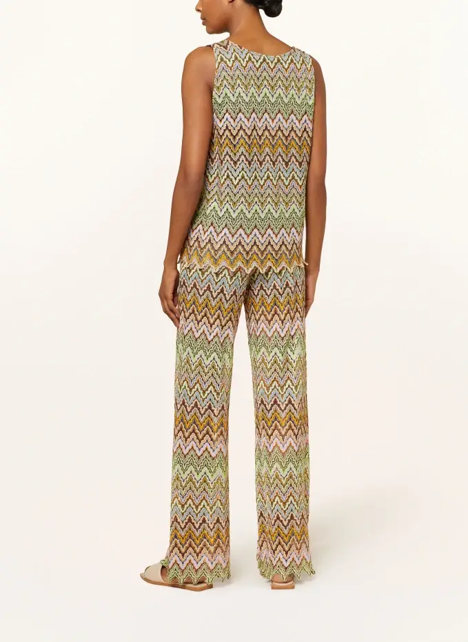 Ana Alcazar Stricktop Mit Glitzergarn