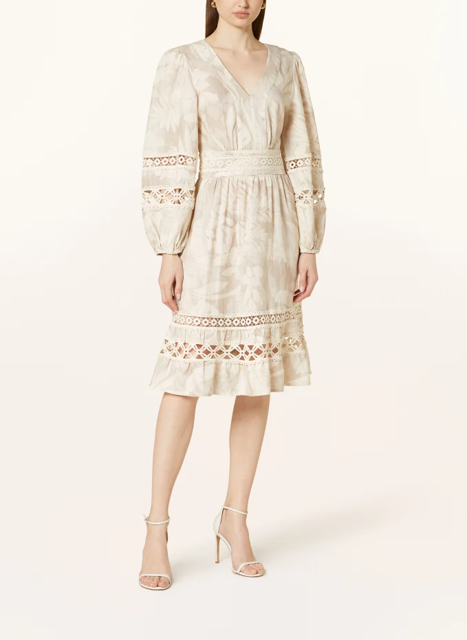 ANGOOR Leinenkleid Mit Spitze