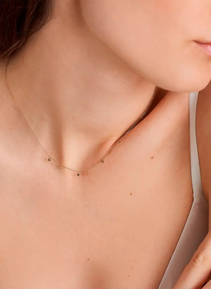 ANIA HAIE Halskette Aus 14kt Echtgold