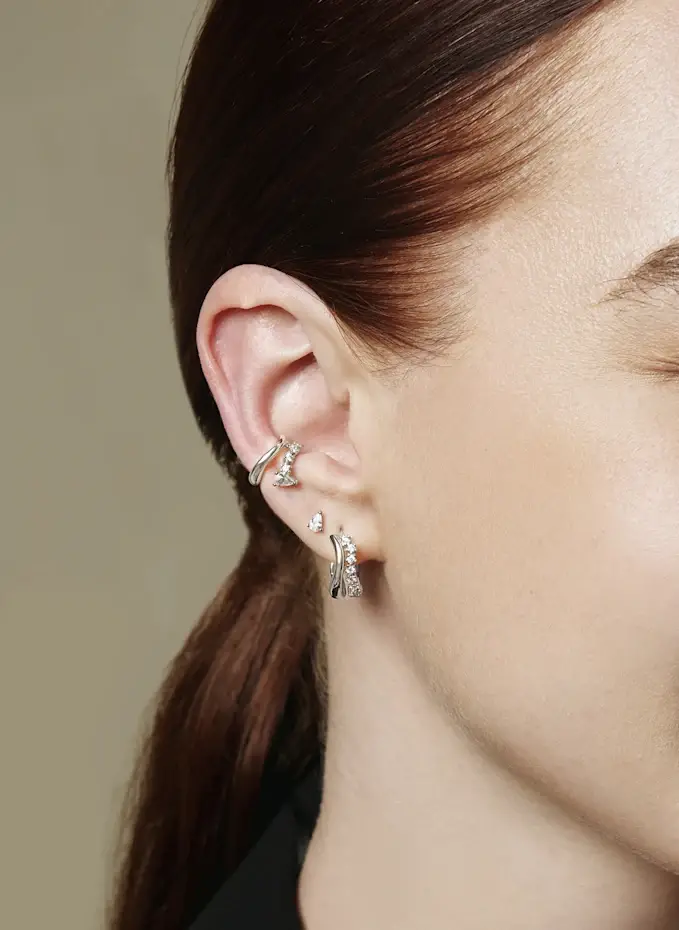 ANIA HAIE Ohrringe Aus 925er Sterlingsilber