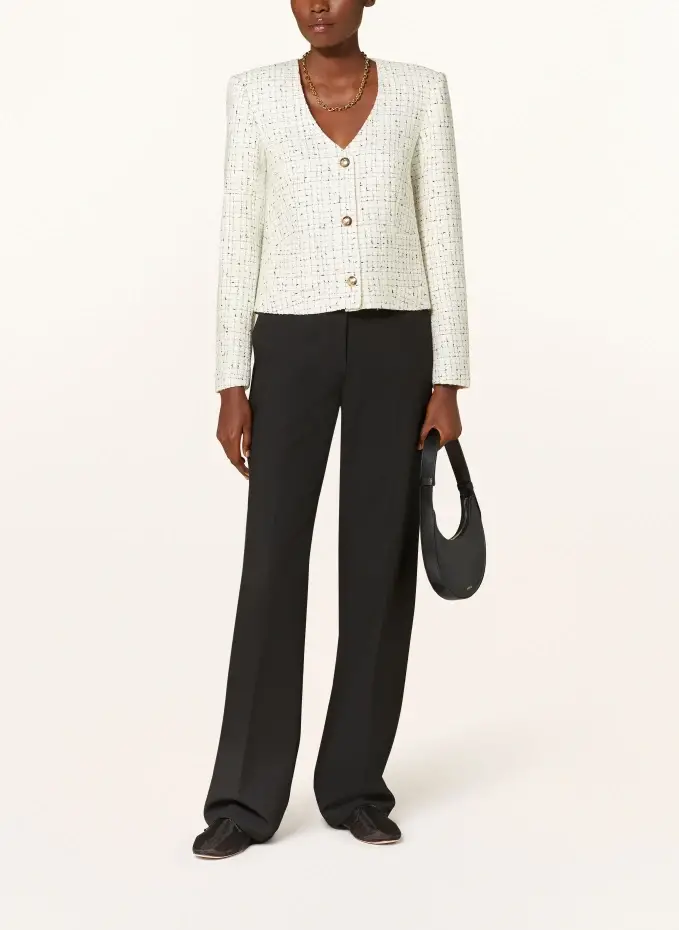 ANINE BING Bouclé-Jacke ANITTA Mit Glitzergarn