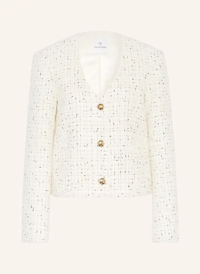 ANINE BING Bouclé-Jacke ANITTA mit Glitzergarn