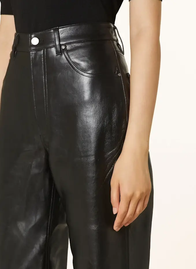 ANINE BING Lederhose ROY