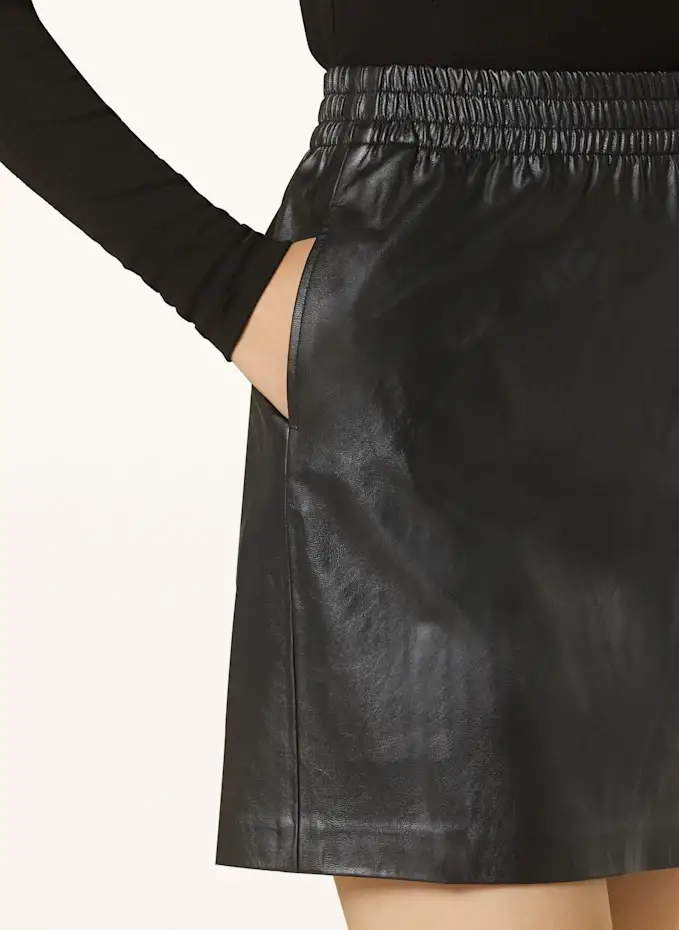 ANINE BING Rock SOTO In Lederoptik