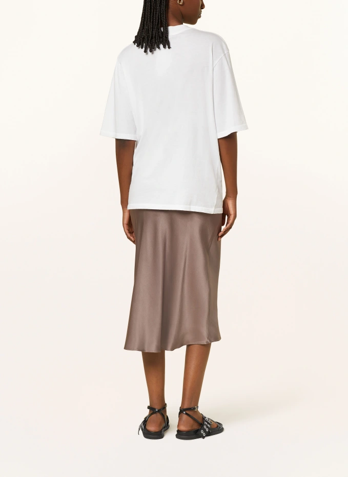 ANINE BING Satinrock Aus Seide