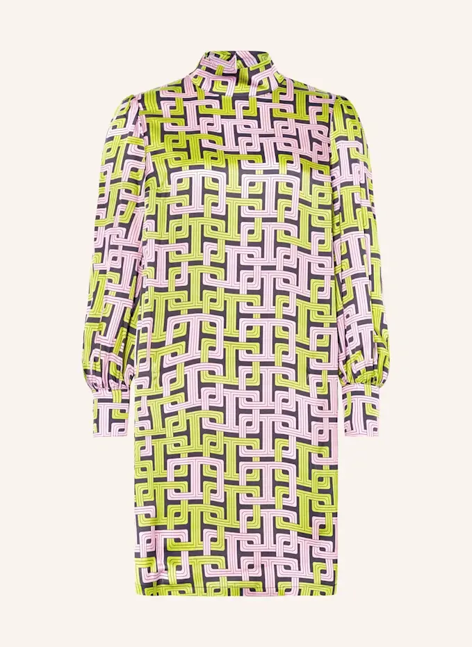 ANNA's Satinkleid mit Seide