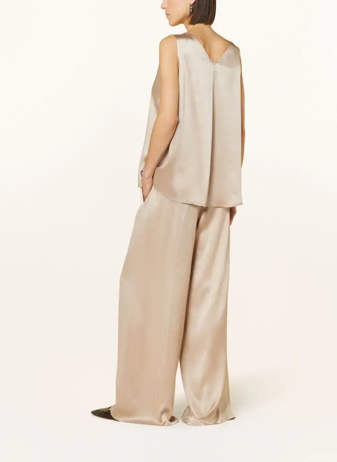 ANTONELLI Firenze Marlenehose TALIA Mit Seide