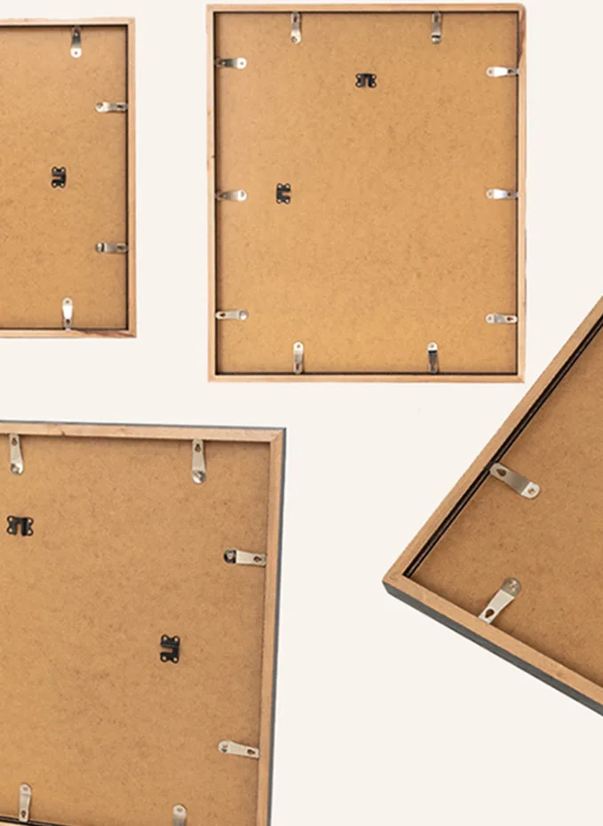 ANY IMAGE Wandbild FEINE LINIEN Mit Rahmen