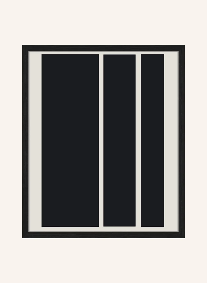 ANY IMAGE Wandbild FEINE LINIEN Mit Rahmen