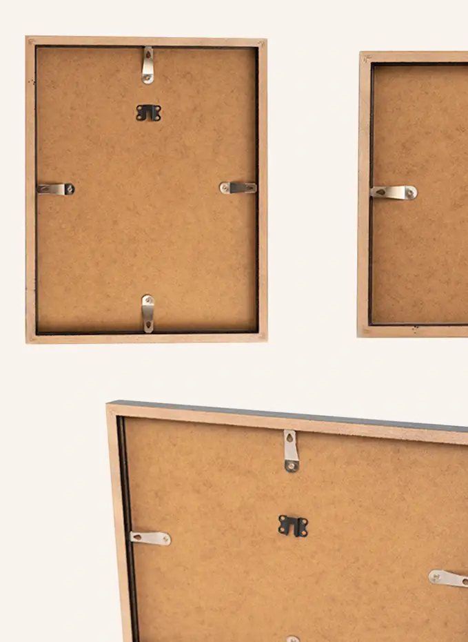 ANY IMAGE Wandbild FRAU IN BLAU Mit Rahmen