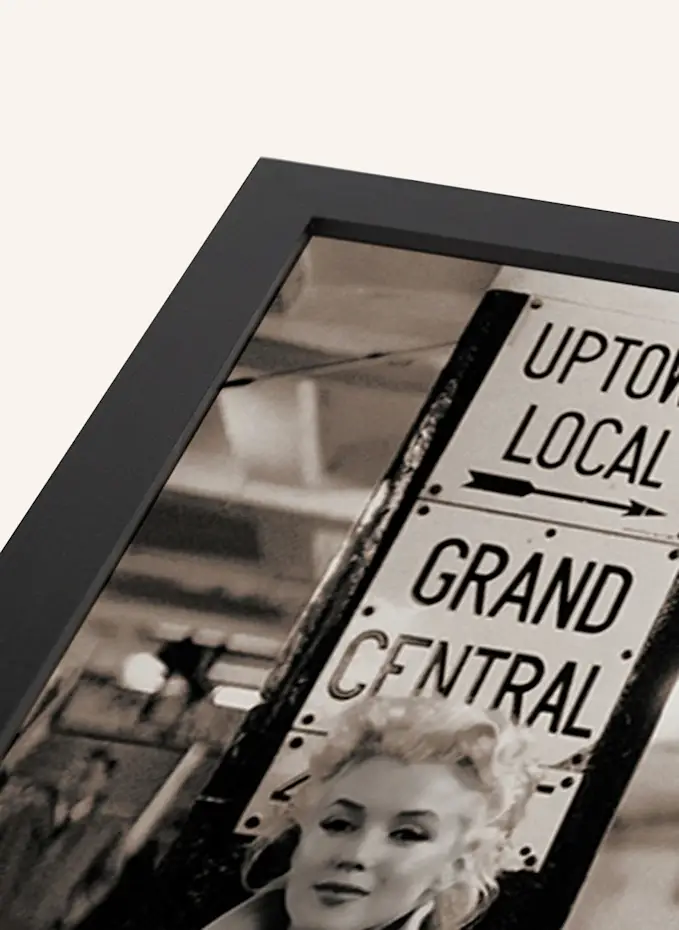 ANY IMAGE Wandbild MARILYN MONROE Mit Rahmen