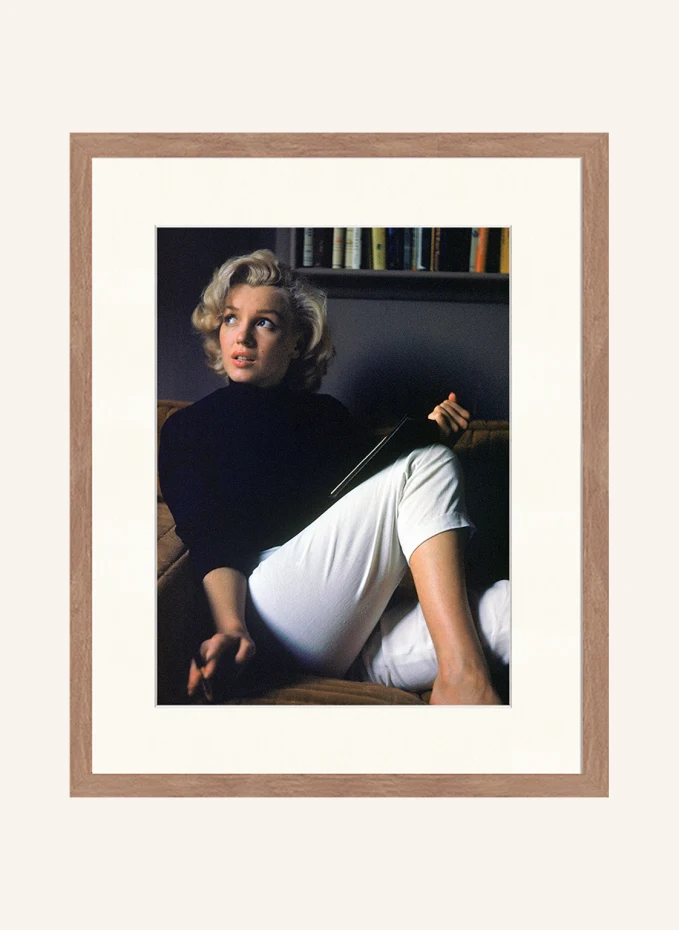 ANY IMAGE Wandbild MARILYN'S NACHMITTAG Mit Rahmen