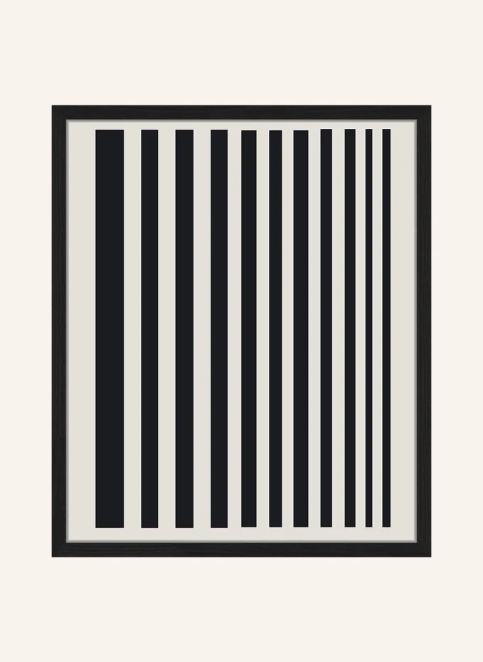 ANY IMAGE Wandbild PARALLELE LINIEN Mit Rahmen