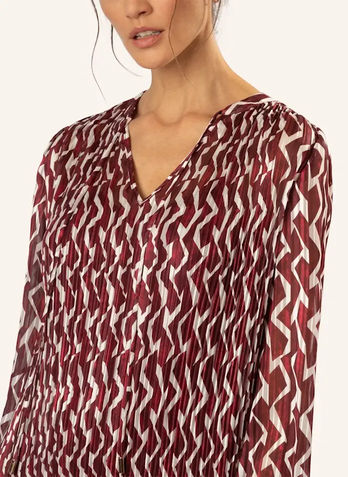 APART Bedrucktes Plisseekleid