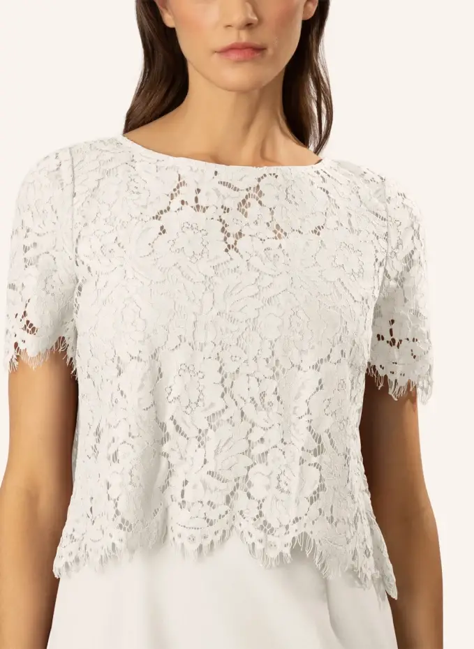 APART Etuikleid Mit Spitzenjäckchen