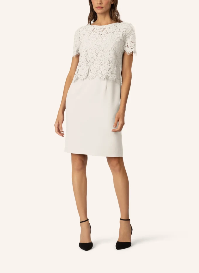 APART Etuikleid Mit Spitzenjäckchen