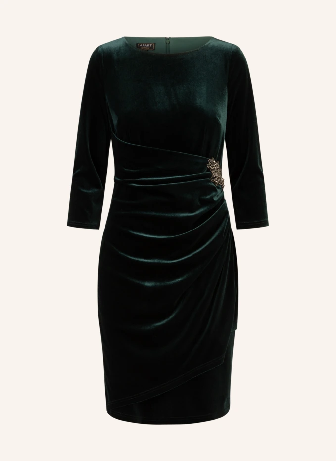 APART Kurzes Samtkleid