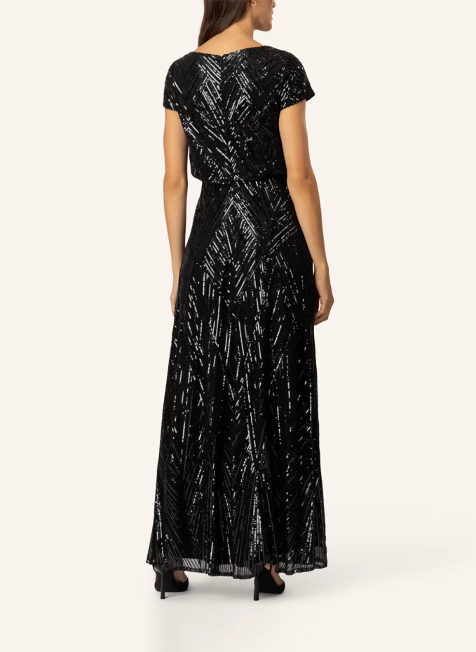 APART Pailletten Besticktes Abendkleid