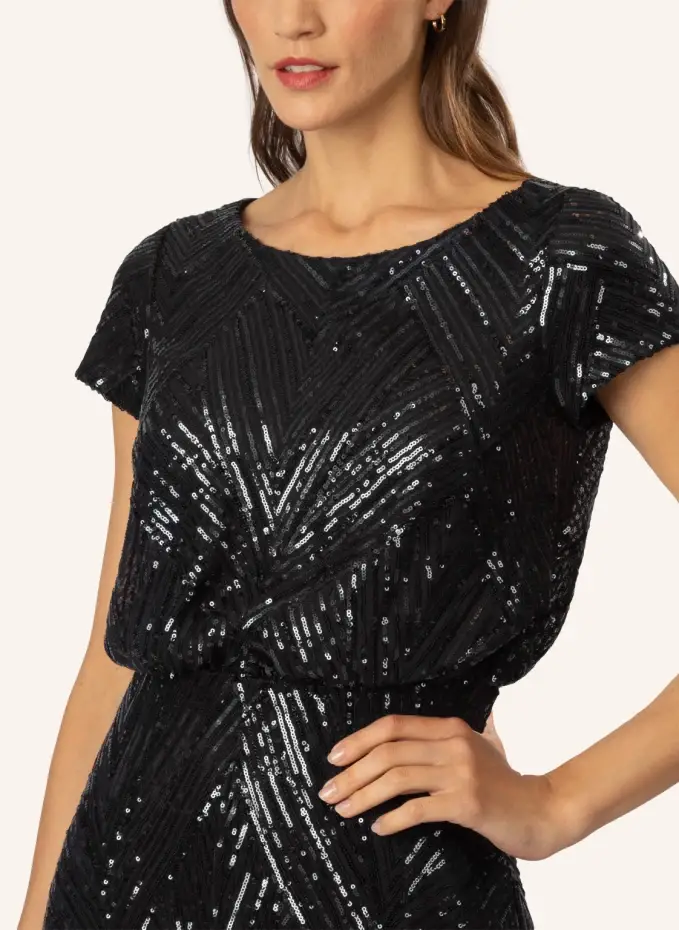 APART Pailletten Besticktes Abendkleid