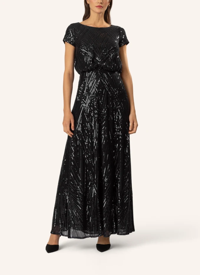 APART Pailletten Besticktes Abendkleid