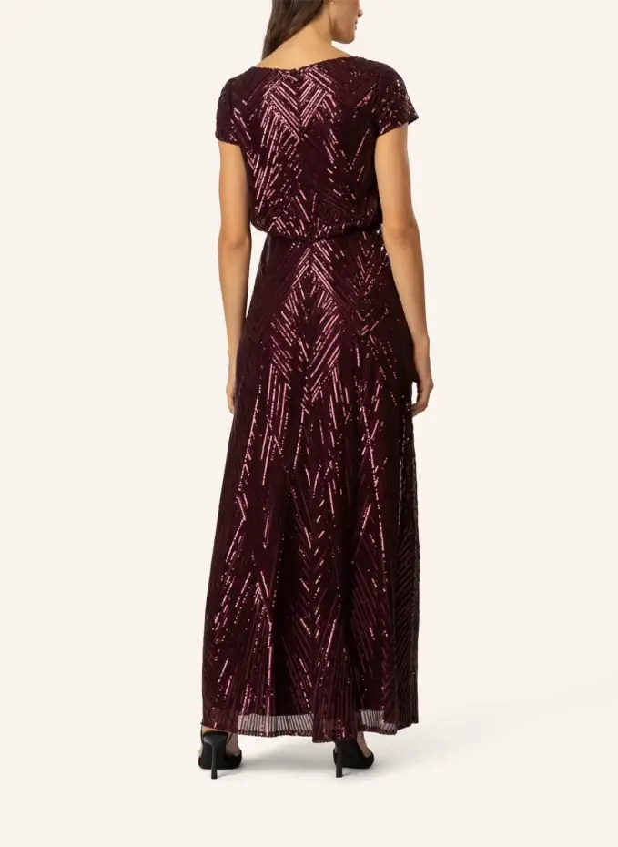 APART Pailletten Besticktes Abendkleid
