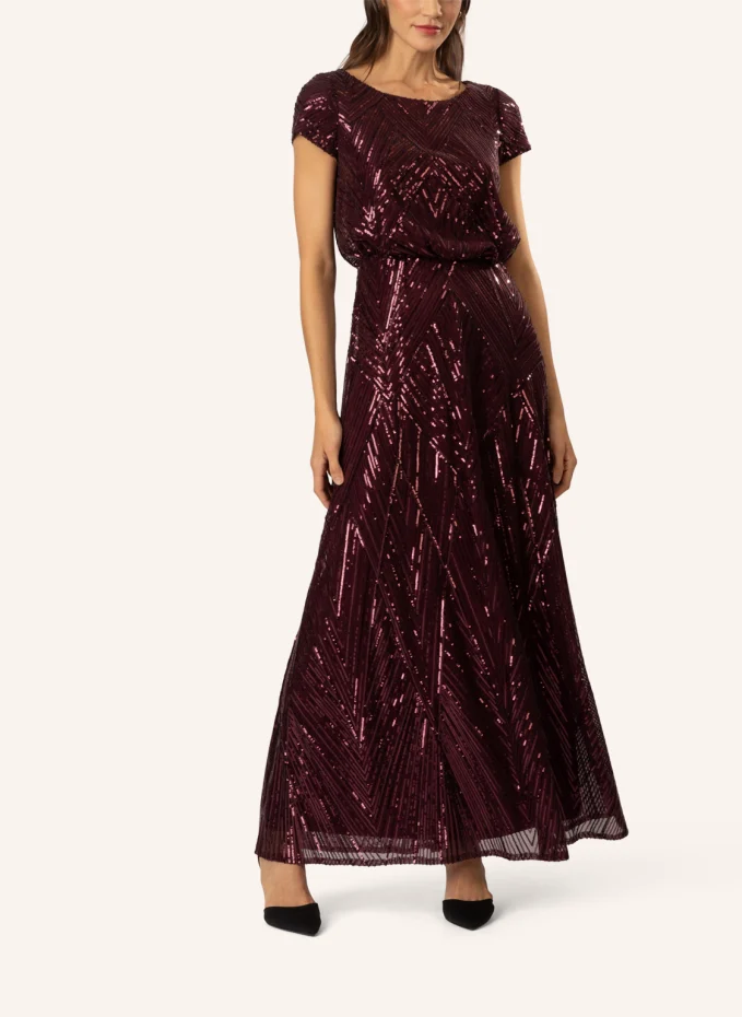 APART Pailletten Besticktes Abendkleid
