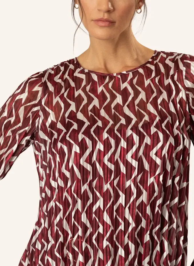APART Plissierte Druckbluse