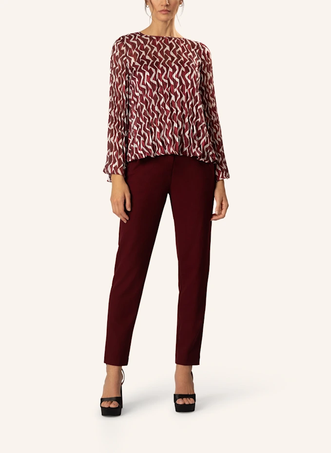 APART Plissierte Druckbluse