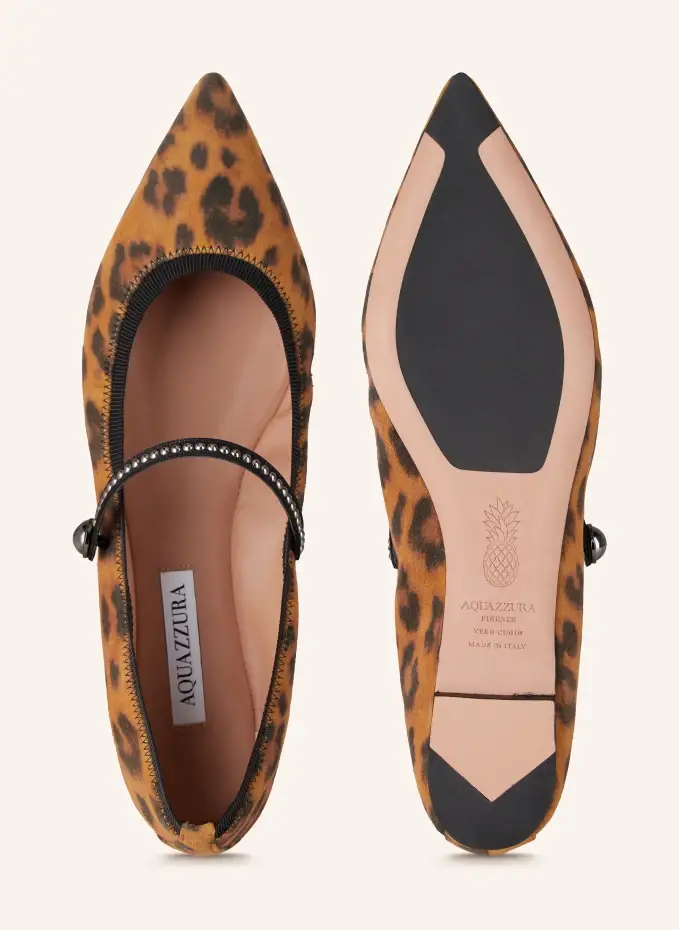 AQUAZZURA Ballerinas ROMY STUDS Mit Nieten