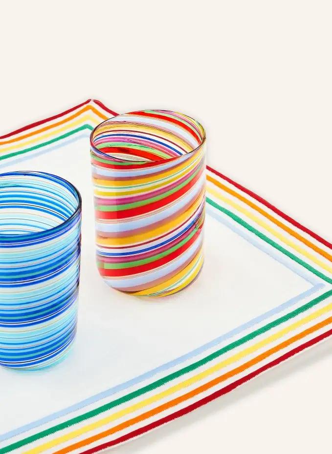 AQUAZZURA CASA 2er-Tischset Aus Leinen