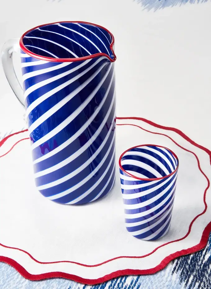 AQUAZZURA CASA 2er-Tischset Aus Leinen