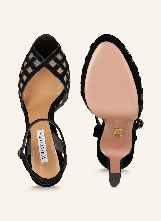 AQUAZZURA Plateau-Sandaletten ROMANCE