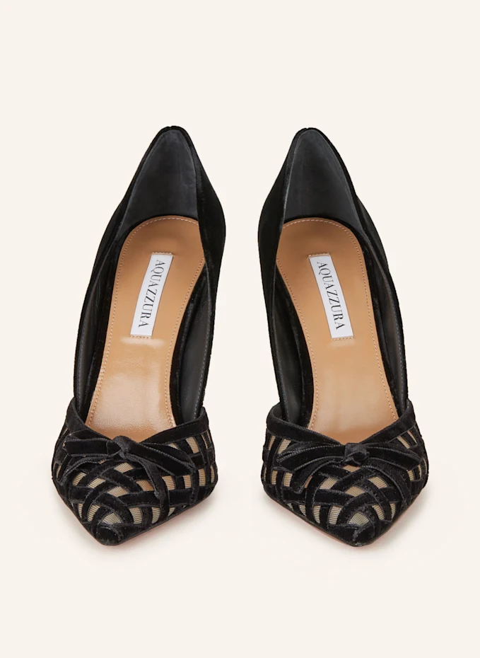 AQUAZZURA Pumps ROMANCE PUMP 105 Aus Samt