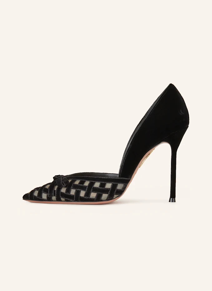 AQUAZZURA Pumps ROMANCE PUMP 105 Aus Samt