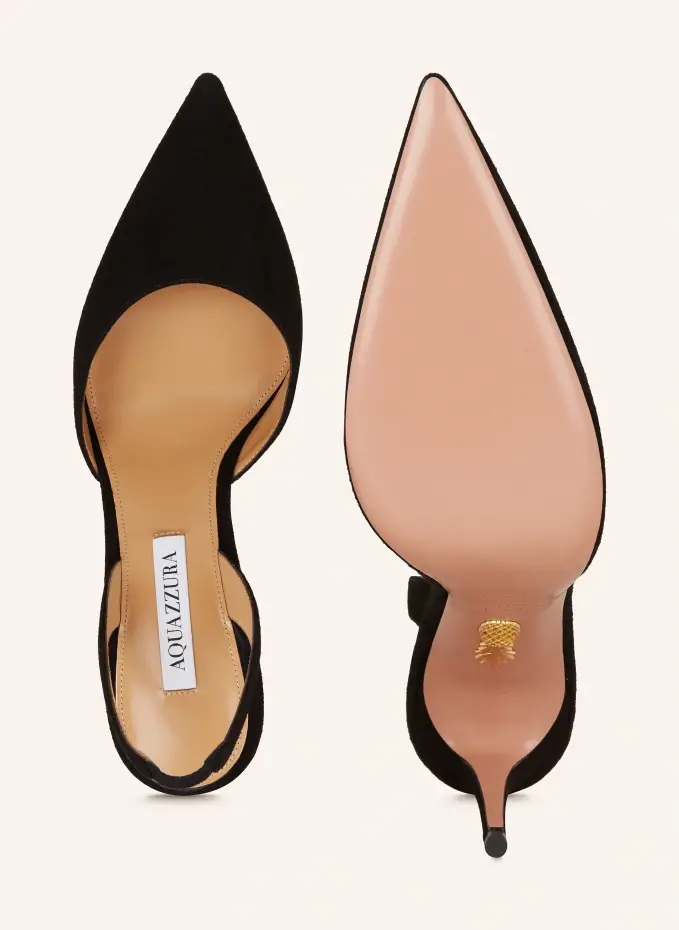 AQUAZZURA Slingpumps SO NUDE