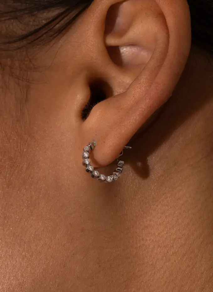 Ariane Ernst Creolen THE ONE Mit Diamanten