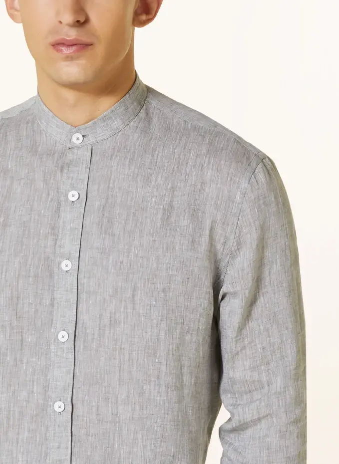 Arido Trachtenhemd Regular Fit Mit Stehkragen