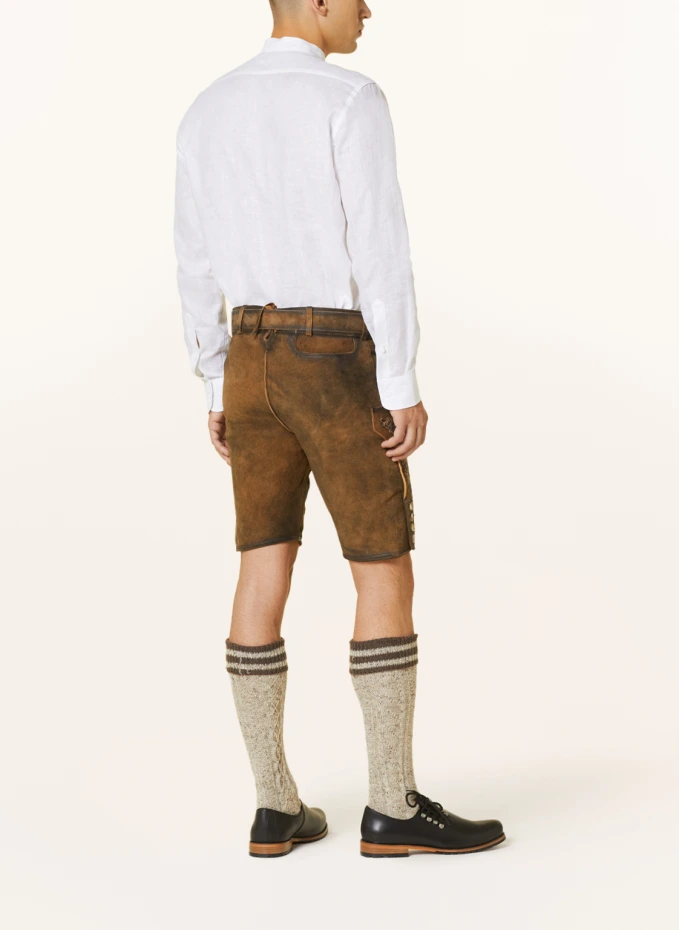 Arido Trachtenhemd Regular Fit Mit Stehkragen