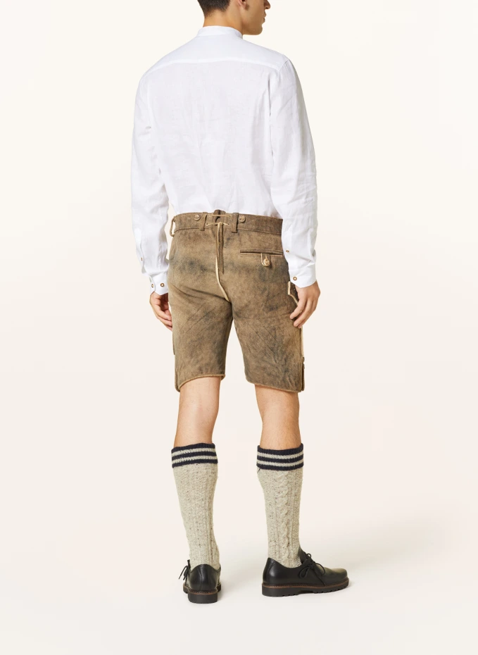 Arido Trachtenhemd Regular Fit Mit Stehkragen