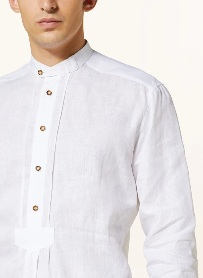 Arido Trachtenhemd Regular Fit Mit Stehkragen