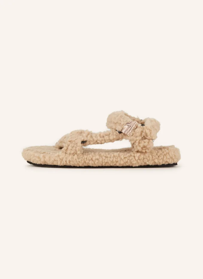 ARIZONA LOVE Sandalen TREKKY Mit Teddyfell