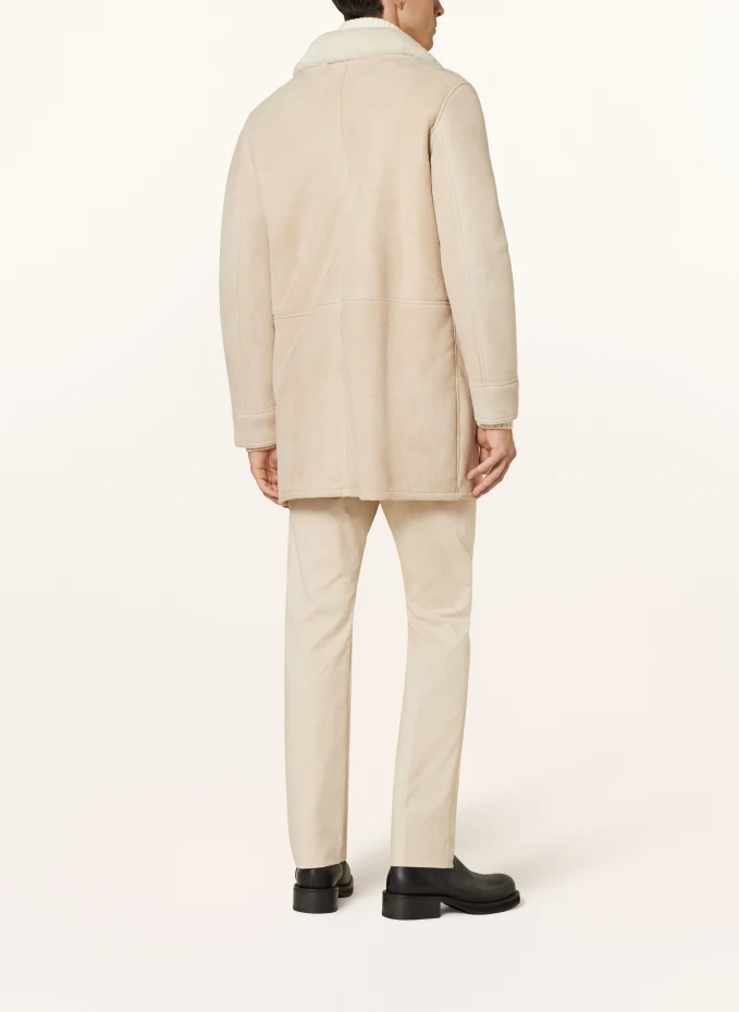 ARMA Ledermantel MANO Mit Lammfell