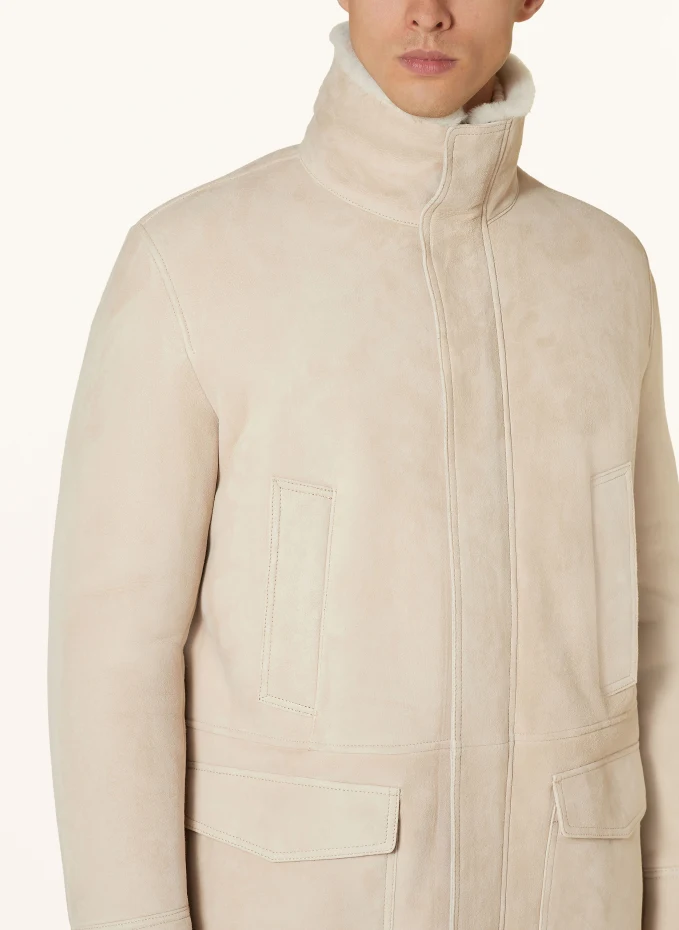 ARMA Ledermantel MANO Mit Lammfell