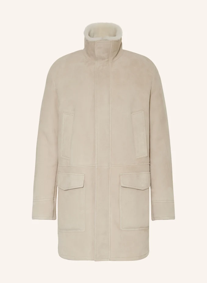 ARMA Ledermantel MANO Mit Lammfell